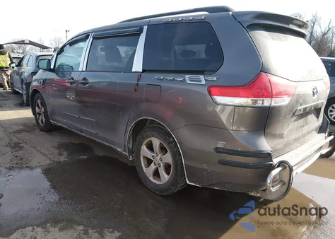 2011 Toyota Sienna Le V6 from USA, damaged, VIN 5TDKK3DC8BS049679